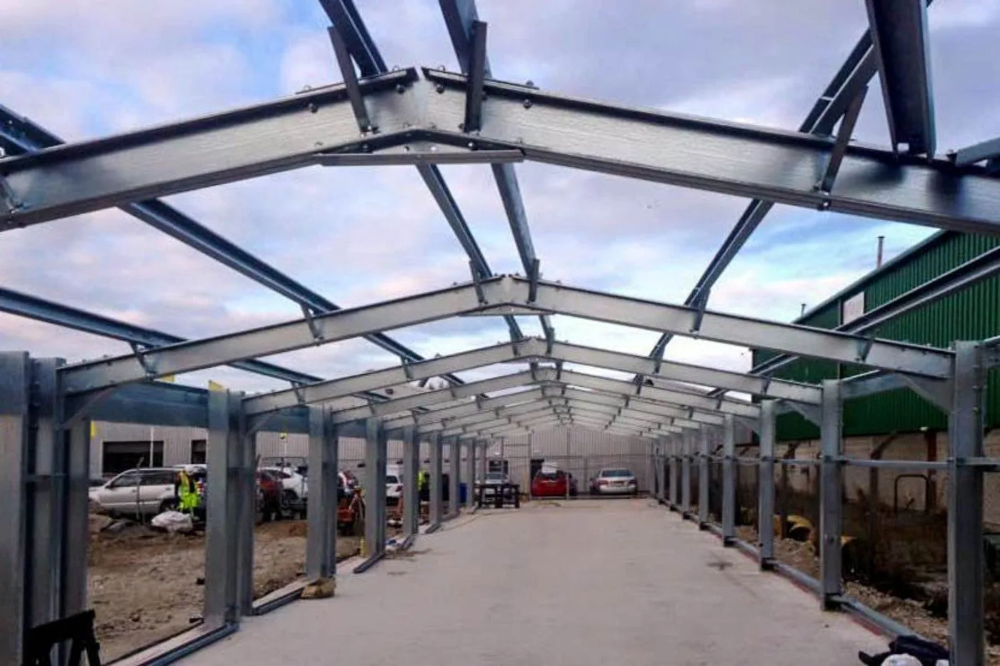 Steel Frame Extensions Suitable for Multi Story