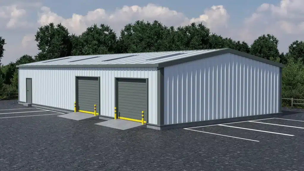 20m x 10m Industrial Workshop Steel Building