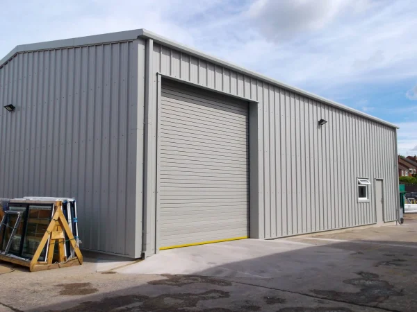 Large Steel Shed Building In the UK