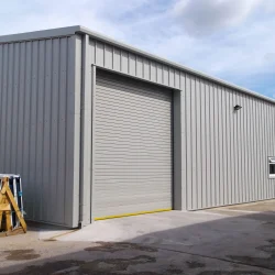 Large Steel Shed Building In the UK